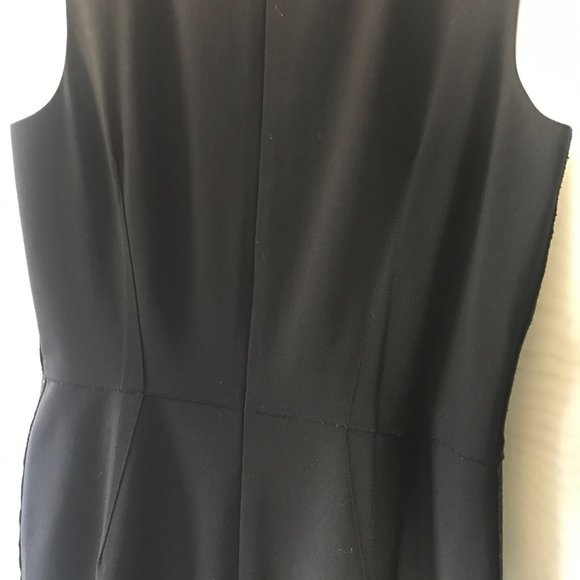 ANN TAYLOR 4P NWT Black Tailored Sheath/Virgin Wool - Picture 3 of 7